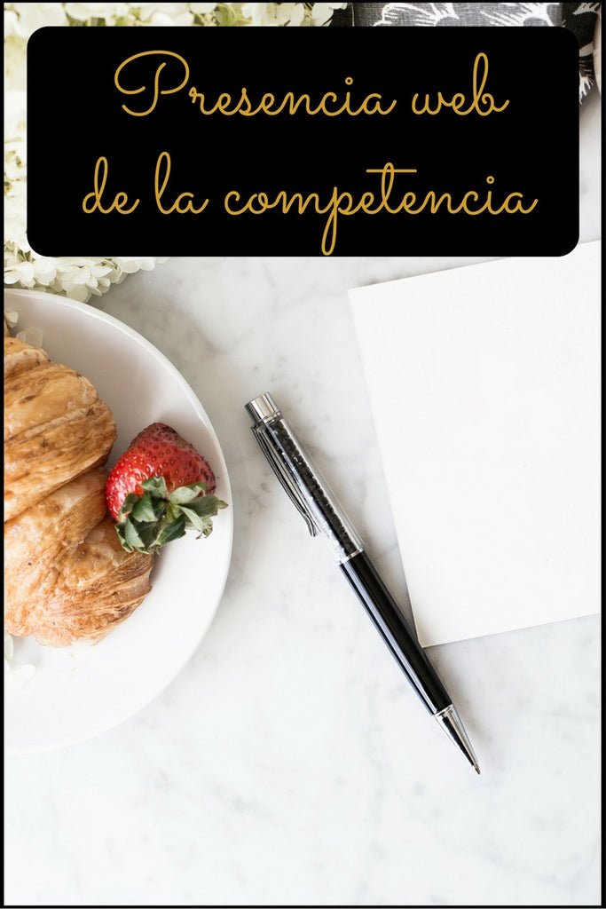 Presencia web de la competencia