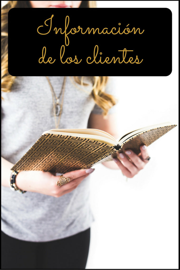 Información de los clientes